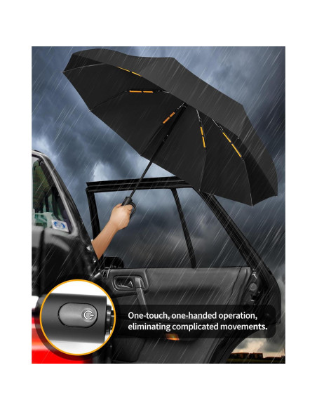 Paraguas Compacto Automático MEISUKEJI 124cm Doble Función UV50+ Paraguas Compacto Automático MEISUKEJI 124cm Doble Función UV50+