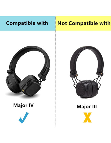 Almohadillas de Reemplazo TaiZiChangQin para Auriculares Marshall Major 4.0