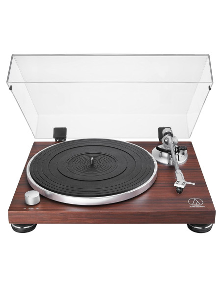 Giradiscos Bluetooth Audio-Technica AT-LPW50BT-RW 33/45 RPM Giradiscos Bluetooth Audio-Technica AT-LPW50BT-RW 33/45 RPM