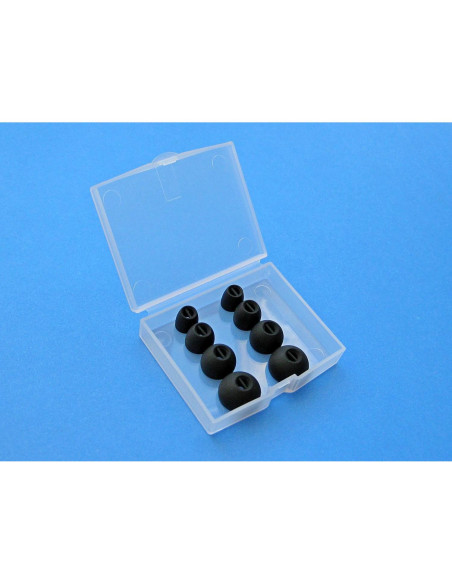 Puntas de Repuesto NICKSTON Aislamiento de Ruido 8pcs XS/S/M/L Puntas de Repuesto NICKSTON Aislamiento de Ruido 8pcs XS/S/M/L