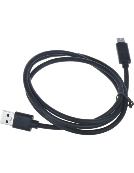 Cable de Carga USB A a USB-C 1m 3A para Auriculares LucidSound LS50X Cable de Carga USB A a USB-C 1m 3A para Auriculares LucidSound LS50X