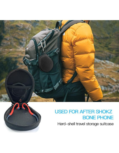 Funda Dura TUCANA para Auriculares Aftershokz - Protección y Almacenamiento Funda Dura TUCANA para Auriculares Aftershokz - Protección y Almacenamiento
