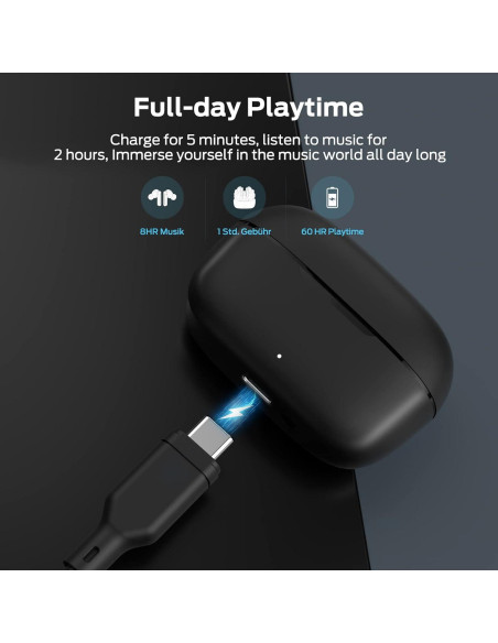 Auriculares Inalámbricos Monster MH22107 Bluetooth 5.3 IPX8 Auriculares Inalámbricos Monster MH22107 Bluetooth 5.3 IPX8