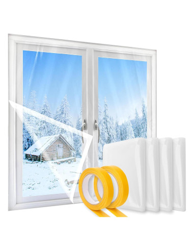 Kit Aislamiento Ventana HolyMaji 4 Piezas 119.38x160 cm