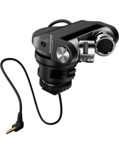 Micrófono Estéreo X-Y Tascam TM-2X para Cámaras DSLR