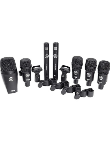 Kit de micrófonos para batería AKG Session I + Auriculares ATH-M40x