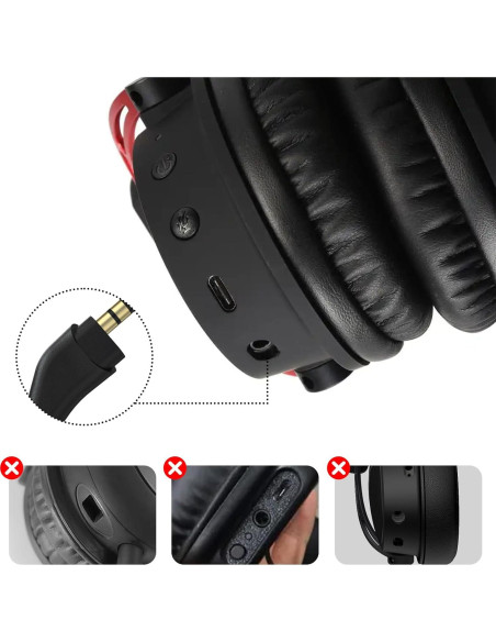 Micrófono Boom Xivip Cloud III para Auriculares HyperX - 3.5mm Micrófono Boom Xivip Cloud III para Auriculares HyperX - 3.5mm