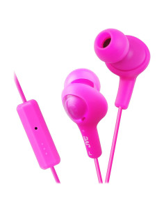 Auriculares In-Ear JVC HA-FR6 Gumy Plus Rosa con Micrófono