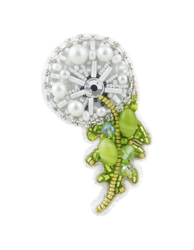 Kit de Cuentas Charivna Mit Broche Diente de León 6.5x5.5cm
