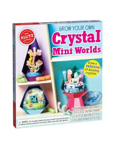Kit de Manualidades Klutz Crea Mundos de Cristal Miniatura