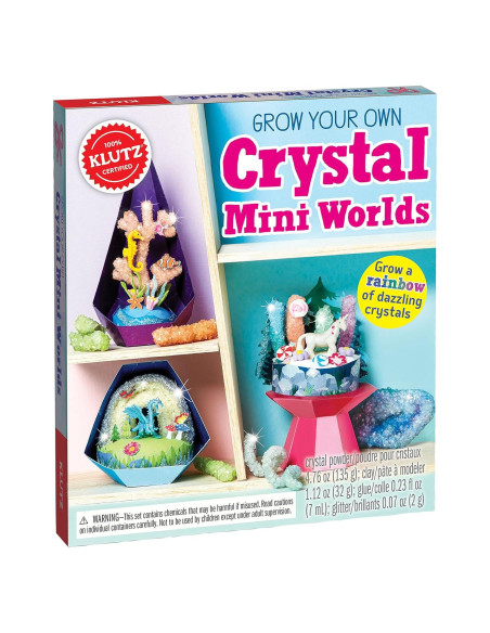 Kit de Manualidades Klutz Crea Mundos de Cristal Miniatura Kit de Manualidades Klutz Crea Mundos de Cristal Miniatura