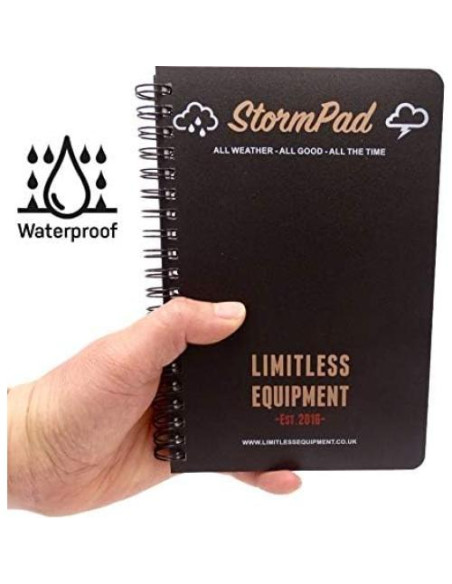 Cuaderno Impermeable Limitless Equipment StormPad 90 Páginas Cuaderno Impermeable Limitless Equipment StormPad 90 Páginas