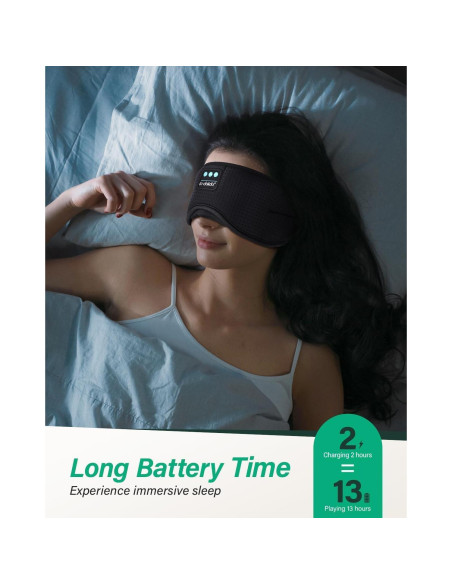 Auriculares para dormir LC-dolida Bluetooth 5.2 con ruido blanco Auriculares para dormir LC-dolida Bluetooth 5.2 con ruido blanco