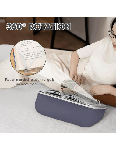 Soporte de Libros Ergonómico Vathery para Leer en Cama