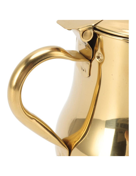 Tetera de Café y Té YOUTHINK 500ml Acero Inoxidable Dorada Tetera de Café y Té YOUTHINK 500ml Acero Inoxidable Dorada