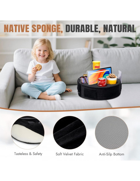 Soporte para taza y tabletas INNOSTAGE 2 en 1 Negro Soporte para taza y tabletas INNOSTAGE 2 en 1 Negro