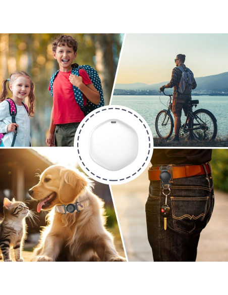 Rastreador GPS para perros y gatos Bingolar, impermeable IPX8 Rastreador GPS para perros y gatos Bingolar, impermeable IPX8