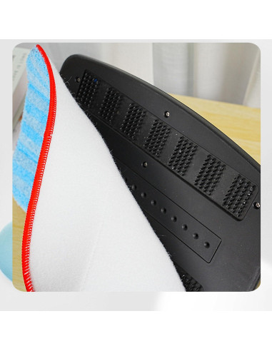 Paquete de 4 almohadillas de microfibra Rinakou para McCulloch MC1375 MC1385
