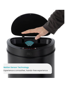Basurero Automático Home Zone Living 60L con Sensor de Movimiento 2