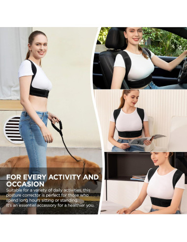 Corrector de Postura Vicorrect Ajustable para Espalda - Faja Ergonómica