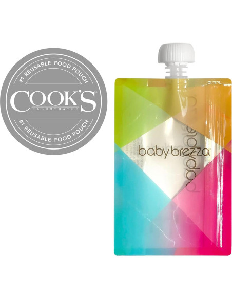 Bolsas Reutilizables para Alimentos Baby Brezza - 10 Unidades 198g Bolsas Reutilizables para Alimentos Baby Brezza - 10 Unidades 198g