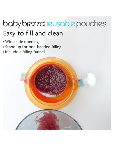 Bolsas Reutilizables para Alimentos Baby Brezza - 10 Unidades 198g