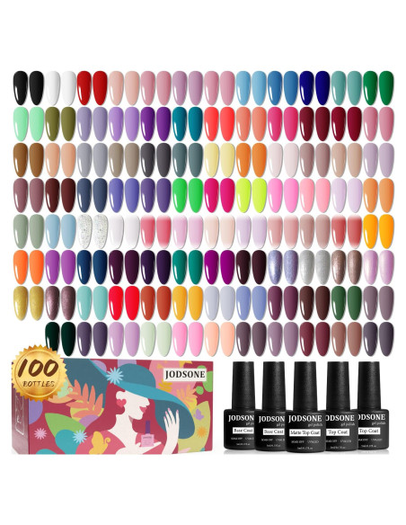Kit de Esmalte de Uñas en Gel JODSONE 95 Colores 5ml Kit de Esmalte de Uñas en Gel JODSONE 95 Colores 5ml
