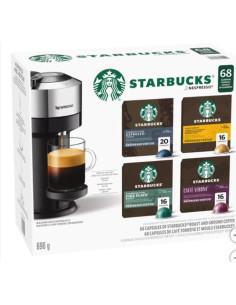 Paquete de 68 Cápsulas Starbucks Nespresso Vertuo - Variedad 2
