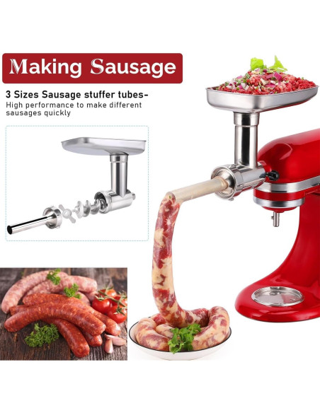 Picadora de Alimentos Acero Inoxidable FavorKit para KitchenAid Picadora de Alimentos Acero Inoxidable FavorKit para KitchenAid