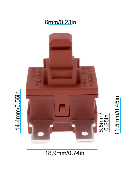 Interruptor de Encendido ECSiNG para Aspiradoras Miele C1 C2 C3 Interruptor de Encendido ECSiNG para Aspiradoras Miele C1 C2 C3