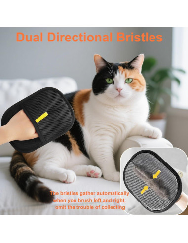 Guantes Reutilizables para Eliminación de Pelo de Mascota 2PCS