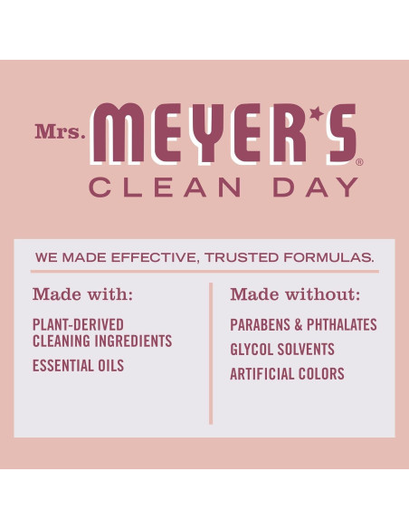Limpiador Multiusos Mrs. Meyer's Clean Day Rosa 473ml (Paquete de 6) Limpiador Multiusos Mrs. Meyer's Clean Day Rosa 473ml (Paquete de 6)