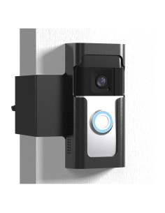 Soporte de Timbre Anti Robo Homalor para Ring y Blink - Negro Mate