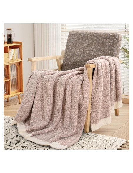 Manta Reversible NEXHOME PRO Terracota Jaspeada 127x152 cm Manta Reversible NEXHOME PRO Terracota Jaspeada 127x152 cm