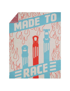 Manta Hot Wheels Franco 100% Algodón 116.8x152.4 cm