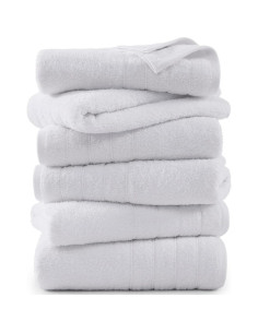 Juego de Toallas de Baño Casa Platino 100% Algodón 6 Piezas 61x122cm 2
