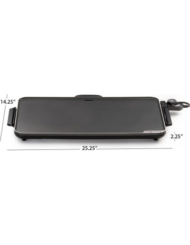 Plancha Extra Grande Presto 07072 55.88x33.02 cm Antiadherente