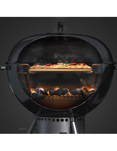 Piedra para Pizza Weber Gourmet BBQ System 42.4 cm con Soporte