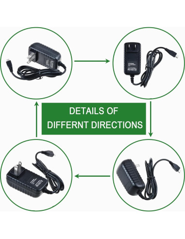 Adaptador de Cargador de Pared Dysead para Google TV Chromecast Ultra