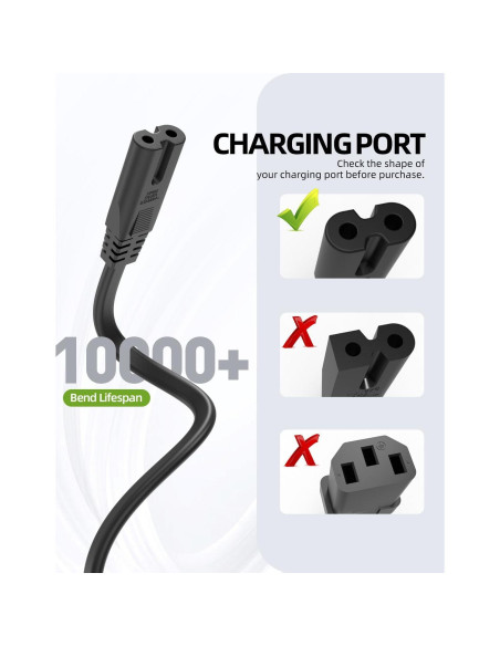 Cable de Alimentación CA Superer 1.22m Compatible con Bose Cable de Alimentación CA Superer 1.22m Compatible con Bose