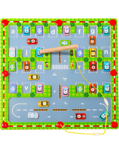 Tablero Magnético Montessori Alfabeto 29.7x1.5cm para Niños 3-5 Años Tablero Magnético Montessori Alfabeto 29.7x1.5cm para Niños 3-5 Años