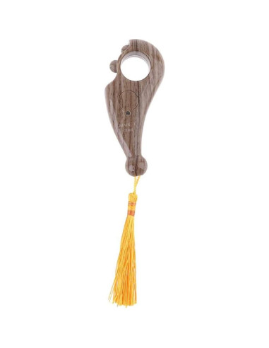 Contador Digital de Misbaha Genérico para Oración - Madera Clara