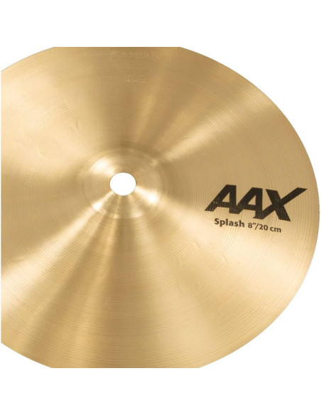 Plato Splash Sabian AAX 20.32 cm Bronce 5.6 oz Plato Splash Sabian AAX 20.32 cm Bronce 5.6 oz