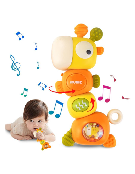 Juguete de Dentición para Bebés 0-6 Meses - Silicona Segura Juguete de Dentición para Bebés 0-6 Meses - Silicona Segura