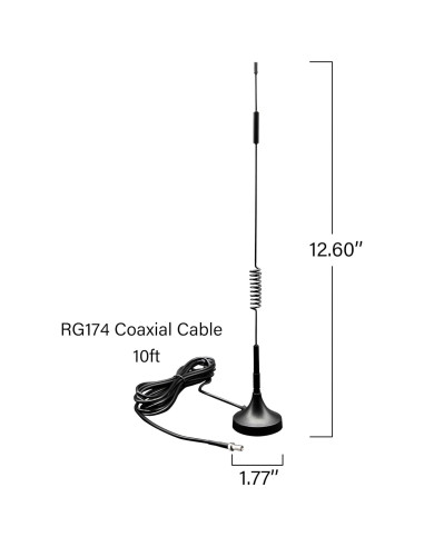 Antena Externa 5G Rydocyee TS9 para Router Móvil - Paquete de 2
