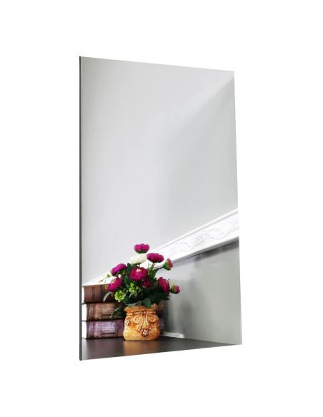 Espejo acrílico rectangular FixtureDisplays 20x16 pulgadas a prueba de roturas Espejo acrílico rectangular FixtureDisplays 20x16 pulgadas a prueba de roturas