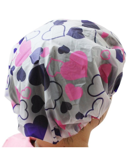Gorras de Ducha LJY 13 Piezas Impermeables EVA para Baño Gorras de Ducha LJY 13 Piezas Impermeables EVA para Baño