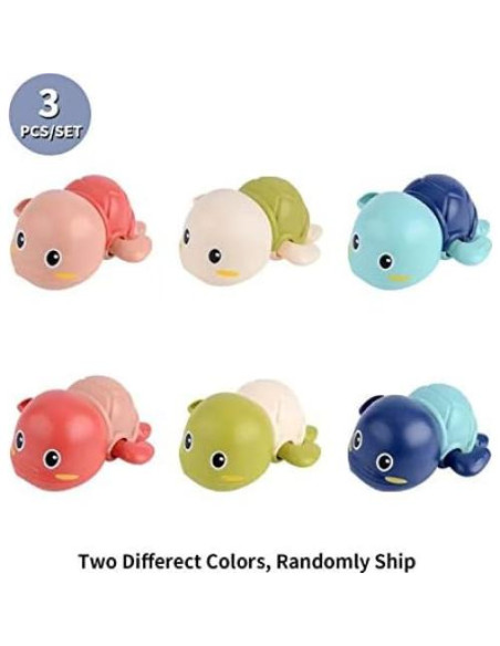 Juguetes de Baño para Bebés Gute - Tortugas Nadadoras a Cuerda (3 Pzs) Juguetes de Baño para Bebés Gute - Tortugas Nadadoras a Cuerda (3 Pzs)