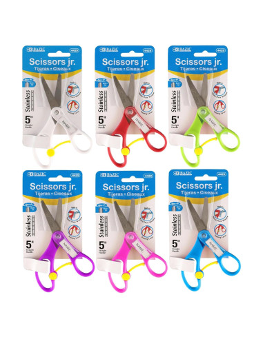 Tijeras de Entrenamiento BAZIC 12.7 cm Seguridad Niños
