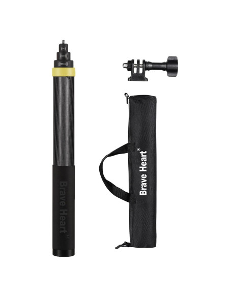 Palo de Selfie Extensible Qishang 3m para Insta360 y GoPro Palo de Selfie Extensible Qishang 3m para Insta360 y GoPro